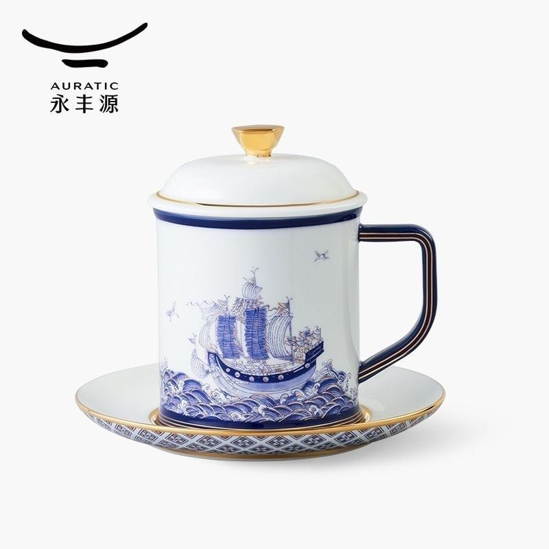 AURATIC “Peace Across the Seas” Lidded Cup