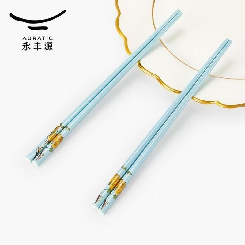 AURATIC West Lake Blue 6-pair Chopsticks Set