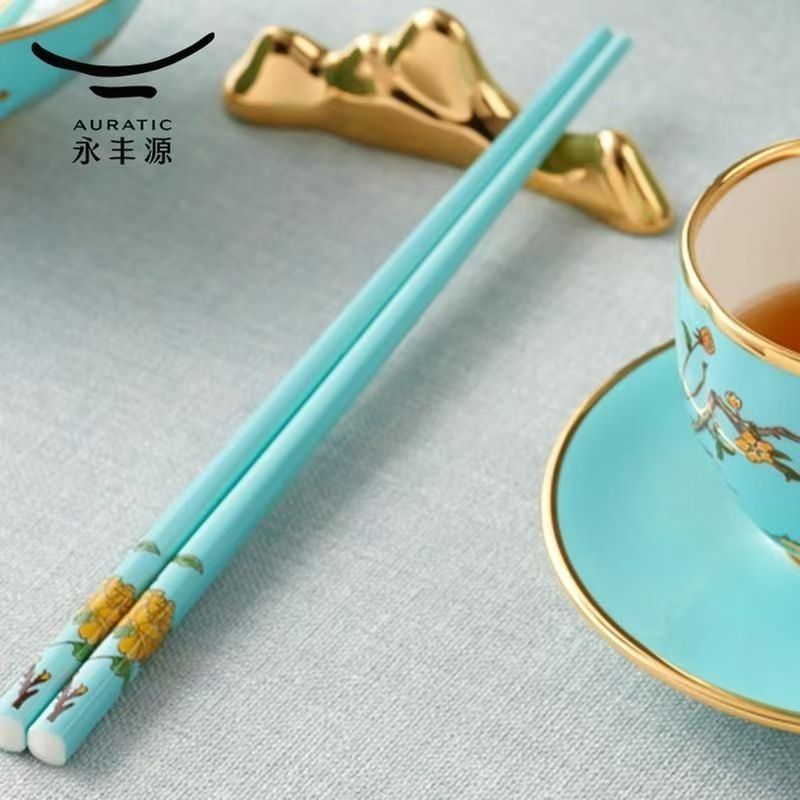 AURATIC West Lake Blue 6-pair Chopsticks Set