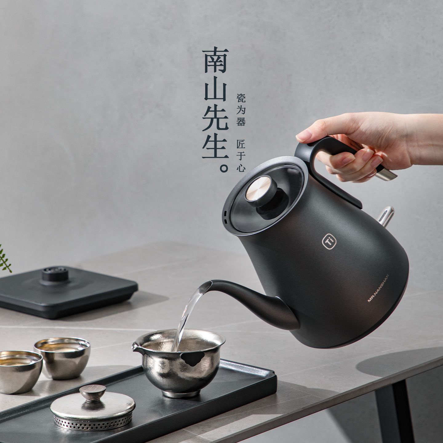Mr. Nanshan Pure Titanium Electric Kettle