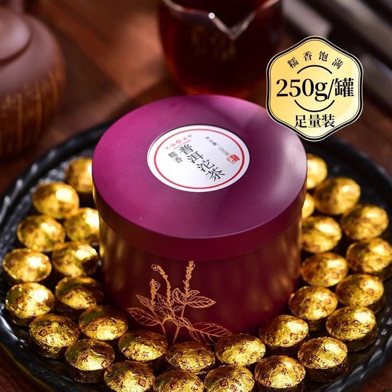 Glutinous Rice Flavored Tuo Tea -- Yunnan large-leaf Ripe Pu-erh tea